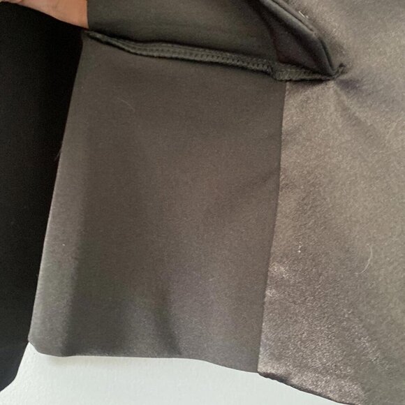 Joseph Ribkoff Whimsigoth Tuxedo Blazer Rhinestone Clasp Dark Glamour - Picture 6 of 15